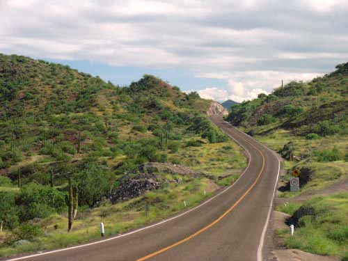 Heading south to Bahia Concepcion