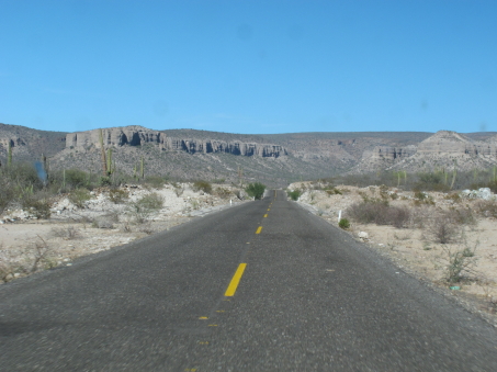Eastern flank Sierra La Giganta