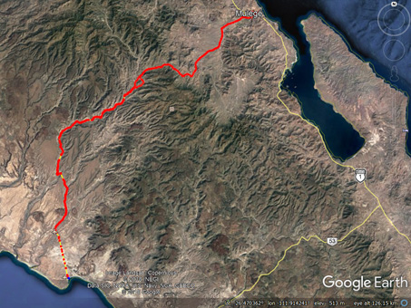 area map