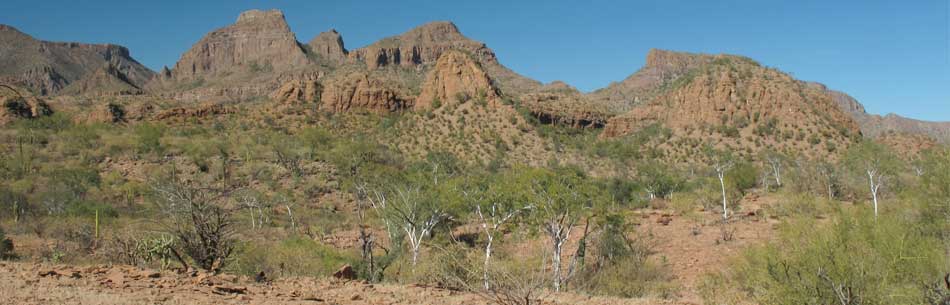 View of Sierra de Guadalupe