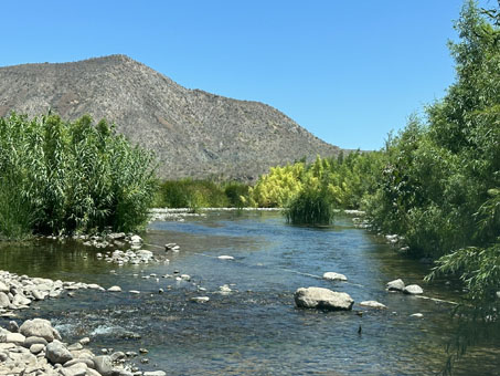 river crossing San Jose de Magdalena