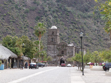 Vista de la Misión San Javier